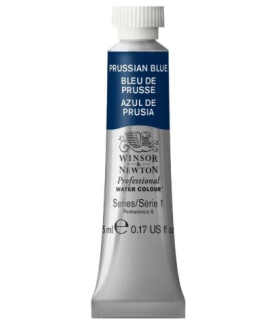Winsor and Newton - Professional Watercolor 5ml Tube, Prussian Blue