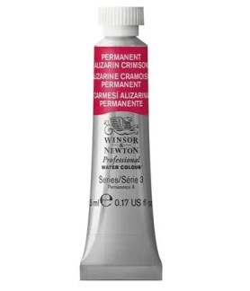Winsor and Newton - Professional Watercolour 5ml Tube Permanent Alizarin Crimson