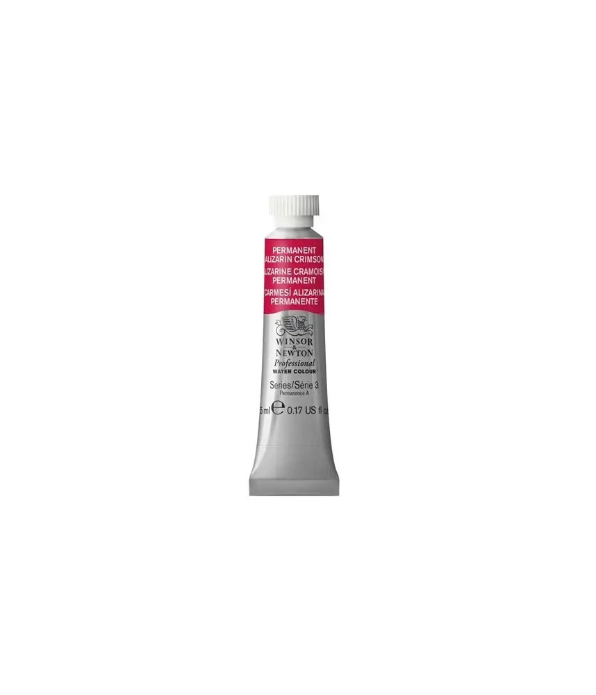 Winsor and Newton - Professional Watercolour 5ml Tube Permanent Alizarin Crimson
