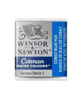 Winsor & Newton - Cotman Watercolour Half Pan - Cobalt Blue Hue