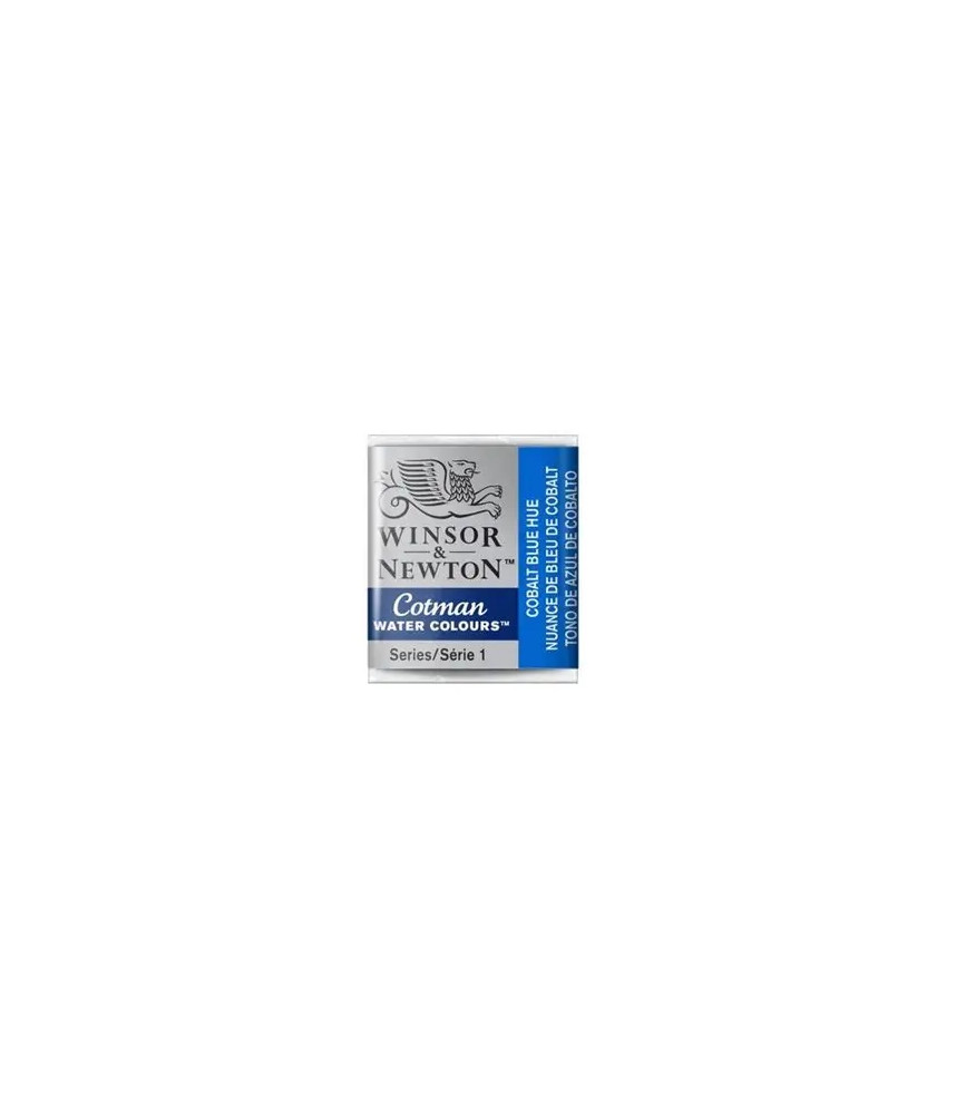 Winsor & Newton - Cotman Watercolour Half Pan - Cobalt Blue Hue