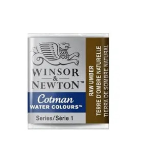 Winsor & Newton - Watercolour Half Pan - Raw Umber Cotman