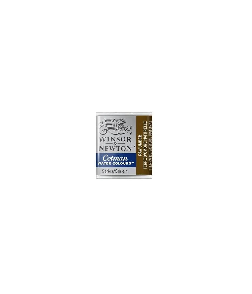 Winsor & Newton - Watercolour Half Pan - Raw Umber Cotman