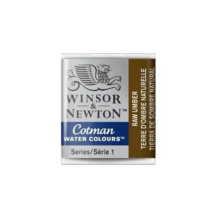 Winsor & Newton - Watercolour Half Pan - Raw Umber Cotman