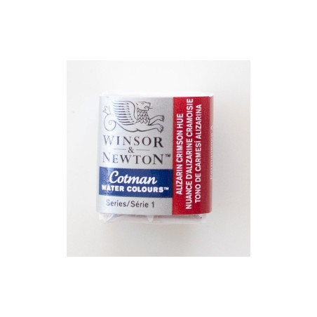 Winsor & Newton Cotman Watercolour Half Pan - Alizarin Crimson Hue