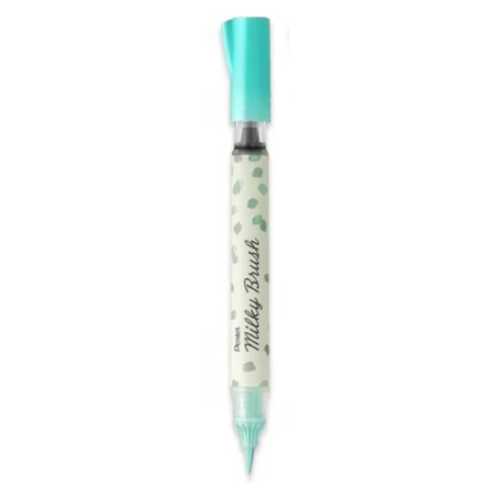Pentel - Pastel Milky Brush Pen - Mint Green