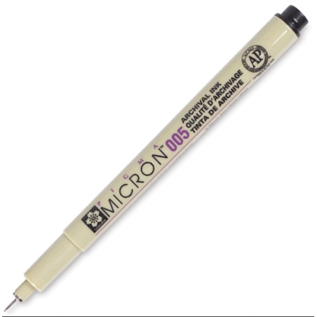 Sakura Pigma Micron Pen - Black - 005