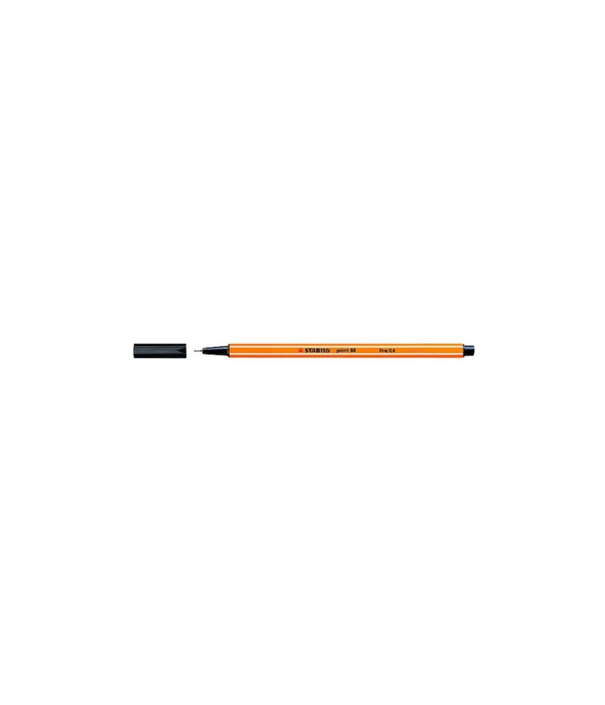 Stabilo Point 88 Pen Fine 0.4 Black