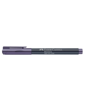 Faber-Castell - Metallic Permanent Marker Pen - Date with Violet