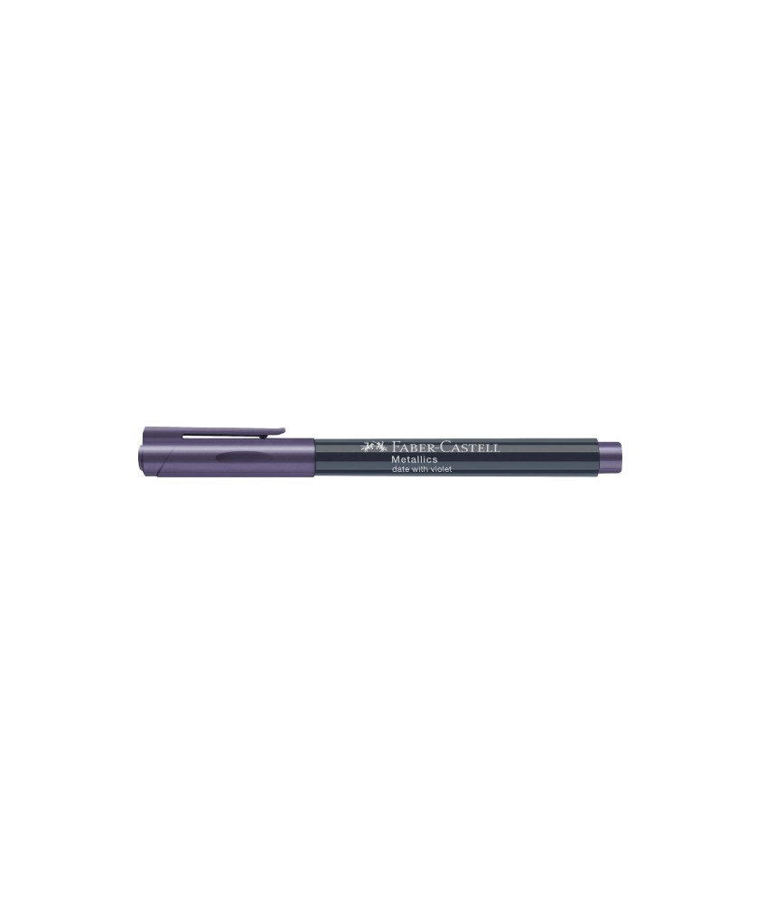 Faber-Castell - Metallic Permanent Marker Pen - Date with Violet