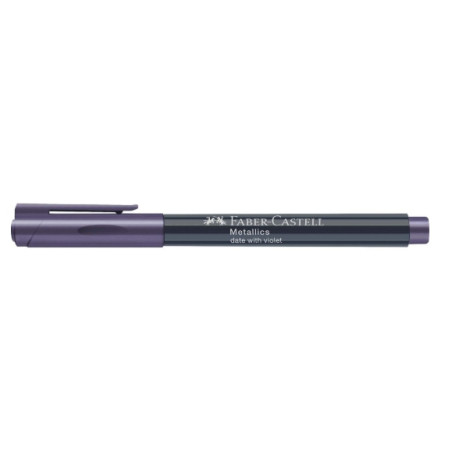 Faber-Castell - Metallic Permanent Marker Pen - Date with Violet