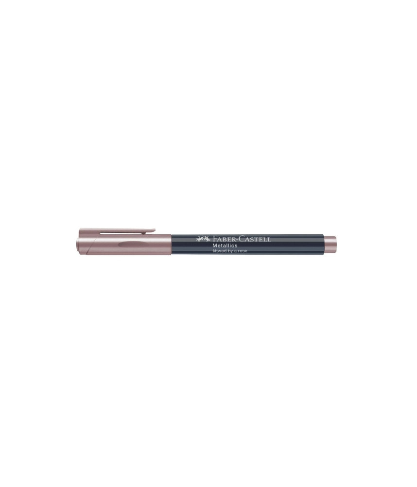 Faber-Castell - Metallic Permanent Marker Pen Kissed by a Rose