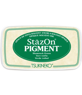 Tsukineko - StazOn Pigment Ink Pad - Shamrock Green