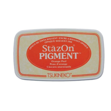 Tsukineko - StazOn Pigment Ink Pad - Orange Peel