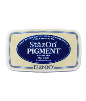 Tsukineko - StazOn Pigment Ink Pad - Mariner Blue