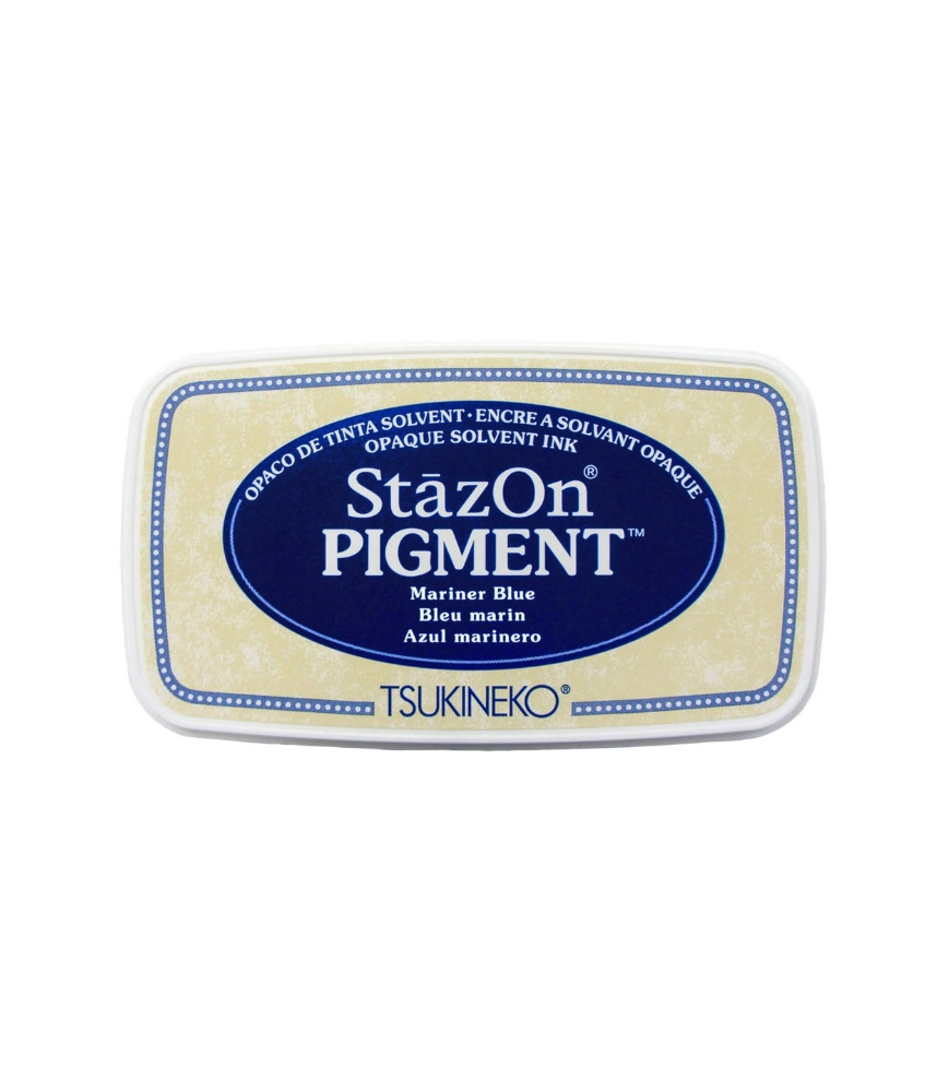 Tsukineko - StazOn Pigment Ink Pad - Mariner Blue