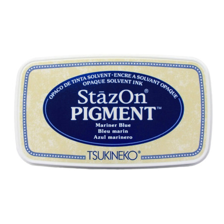 Tsukineko - StazOn Pigment Ink Pad - Mariner Blue