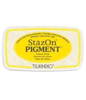 Tsukineko - StazOn Pigment Ink Pad - Lemon Drop