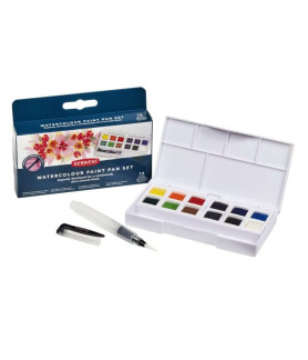 Derwent Watercolour Paint Pan Set of 12