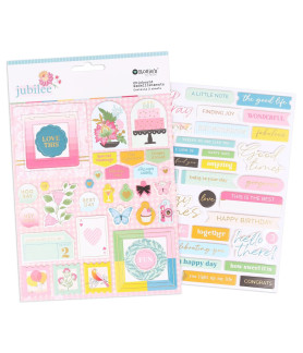 Rosies Studio  Jubilee Chipboard Embellishment