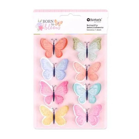 Rosies Studio Born to Bloom Butterflies