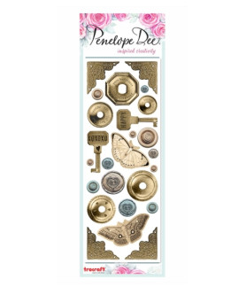 Penelope Dee - Gilded Garden Journal Stickers