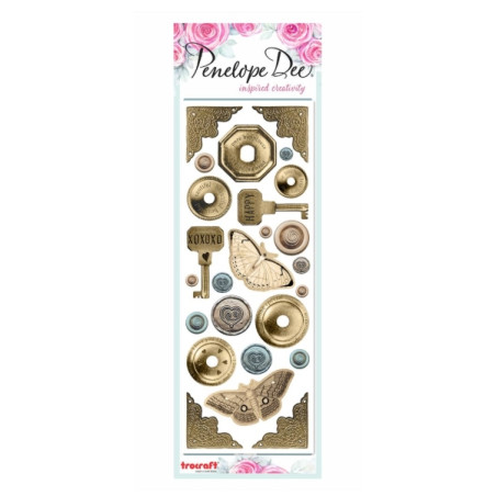 Penelope Dee - Gilded Garden Journal Stickers