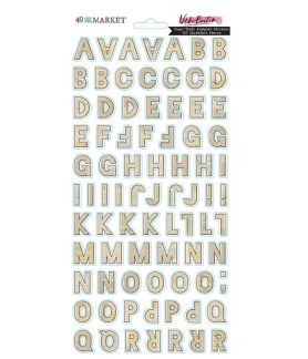 49 and Market Vicki Boutin Paper Trail Alphabet Stickers