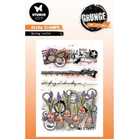 Studio Light - Clear Stamp - Spring Crafts