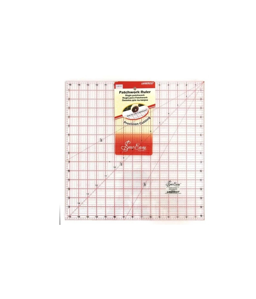 Sew Easy - Quilting Squire Patchwork 31"x 31" Ruler