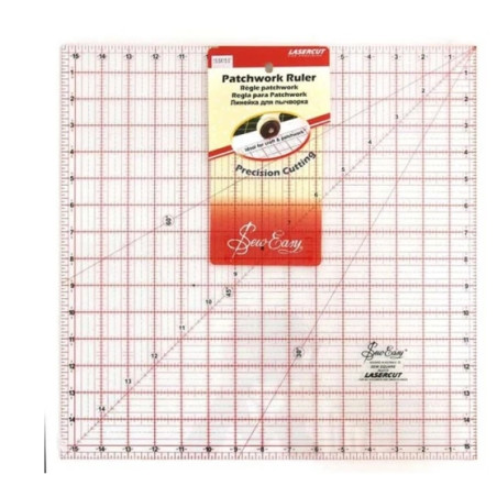Sew Easy - Quilting Squire Patchwork 31"x 31" Ruler