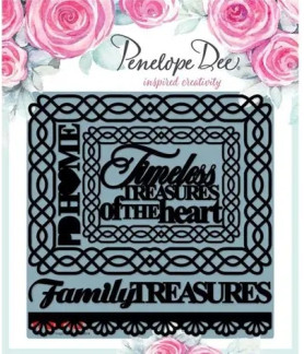 Penelope Dee - Charlotte Family Tresure Black Chipboard