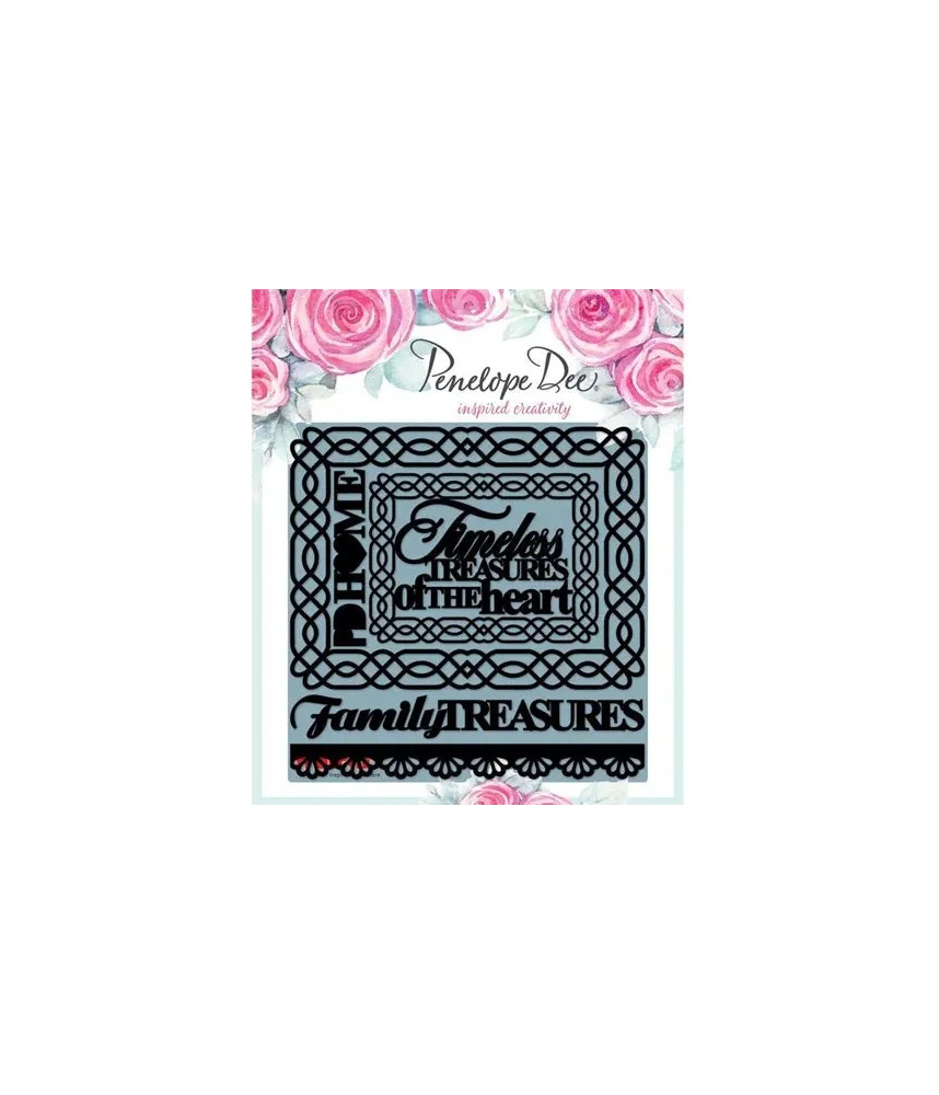 Penelope Dee - Charlotte Family Tresure Black Chipboard