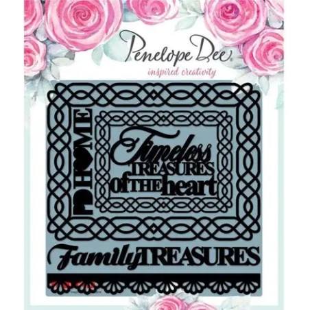 Penelope Dee - Charlotte Family Tresure Black Chipboard
