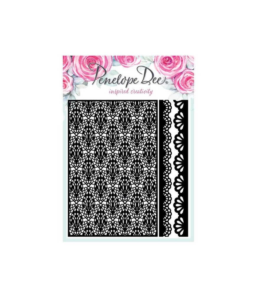 Penelope Dee - Milla Grace Lovely Lace ChipBoard