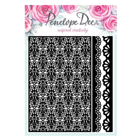 Penelope Dee - Milla Grace Lovely Lace ChipBoard
