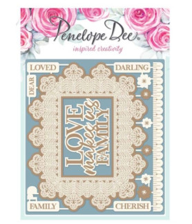 Penelope Dee Rose Garnet Love Makes Us Family (PD3762)