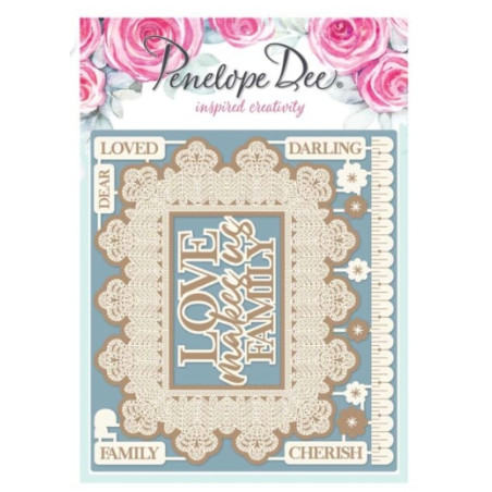 Penelope Dee Rose Garnet Love Makes Us Family (PD3762)