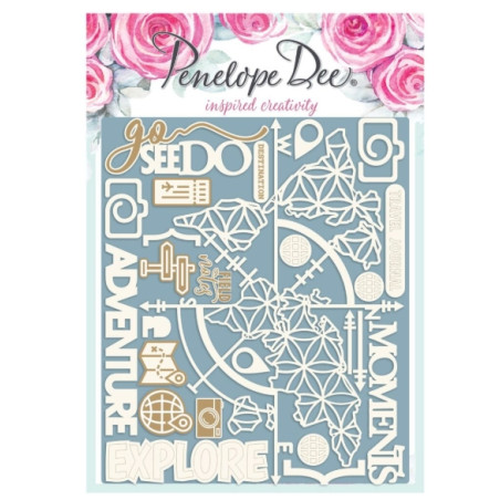 Penelope Dee - Explore Word Sentiments Chipboard