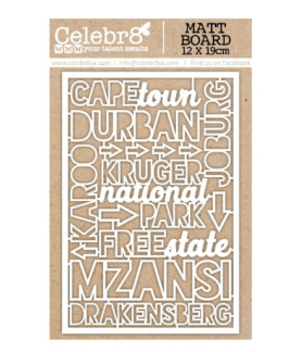 Celebr8 - Chipboard Cities