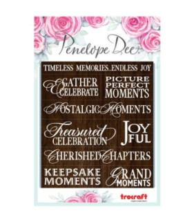 Penelope Dee - Mulbery Lane - Bundle - Chipboard, Stickers and Word Sentiments