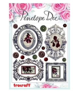 Penelope Dee - Mulbery Lane - Bundle - Chipboard, Stickers and Word Sentiments