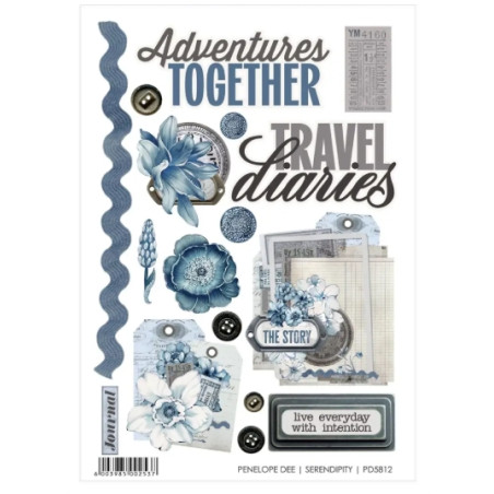 Penelope Dee - Serendipity Stickers With Kraft Backing