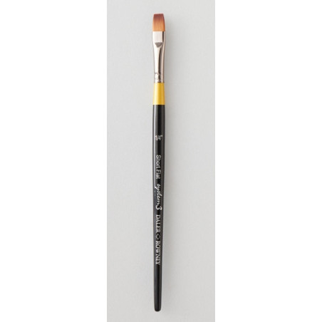Daler and Rowney System3 Short Handle Flat Brush 1/4