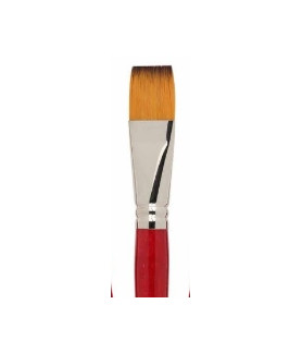 Eve Serviette Red Flat Brush 1"