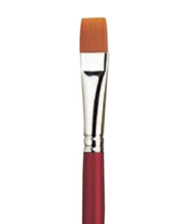 EVE Serviette Red Brush- 1/4 Flat