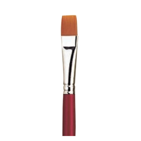 EVE Serviette Red Brush- 1/4 Flat
