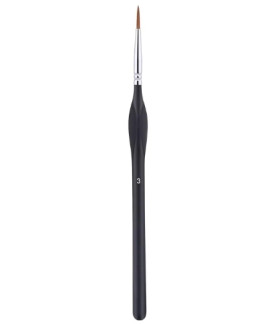 Synthetic Red Sable Brush- 3 Round