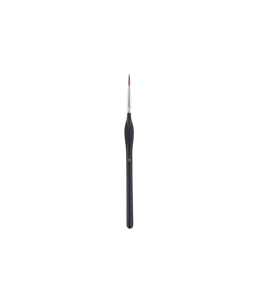 Synthetic Red Sable Brush- 3 Round