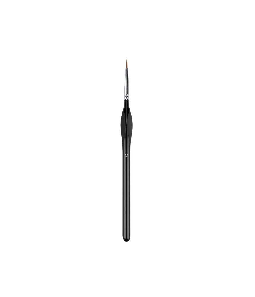 Synthetic Red Sable Brush- 2 Round